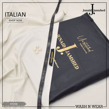 J. Italian Wash & Wear Unstitched Suits for Men
